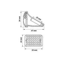 Air filter Malossi 19/19 for Vespa ET3 - 125 Spring