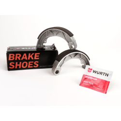 Brake shoes -BGM PRO Ã˜=152x25mm- LAMBRETTA LI, LIS, SX, TV