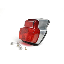 Tail light -BGM ORIGINAL Vespa vintage- metal, small - unpainted