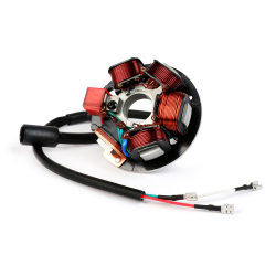 BGM PRO HP stator V2.5 silicone- Vespa PK XL - 5 coils, 6 cables (3-pin round plug) - for vehicles without battery