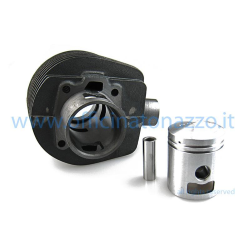 Cylinder Pinasco 177cc GT aluminum 2 decanting with lateral candle to 57mm stroke Vespa GT - GTR - Sprint - GL - VNB - Super - VBB