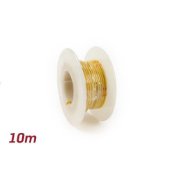 Cavo elettrico -UNIVERSALE 0.85mm²- 10m - giallo