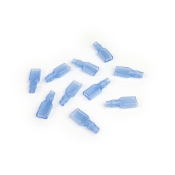 Insulating cap for faston cover - blade coupling female 6.3mm Ã˜=0.5-1.0mmÂ²- DIN 46248- 10 pcs