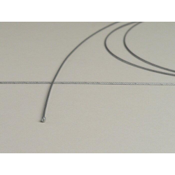 Inner gas wire -Ã˜=1,2mm x 2500mm, nipple Ã˜=3,0mm x 3mm