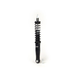 Shock absorber rear-BGM PRO SC/R1 SPORT, 385mm- Vespa Wideframe VM1, VM2, VN1, VN2, VB1, VL1, VL2, VL3, GS150 - black