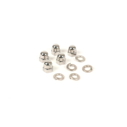 Blind nut kit for Vespa wheel rim (PX type) -BGM ORIGINAL, stainless steel- M8 - key opening = 13mm