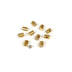 Kit morsetti -BGM ORIGINAL- Ø=5.5mm x 7mm (per cavo gas) - 10 pz