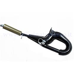 Expansion Exhaust Simonini black with carbon silencer for Vespa 125-150