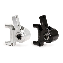 Front brake calliper carrier -BGM CNC Touring, radial, brake drum type LML- LML, Stella - silver