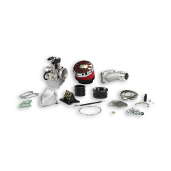 Kit alimentazione lamellare al cilindro Malossi completo di carburatore VHST BS Ø28 per cilindro 135cc per Vespa 50 - Primavera - ET3