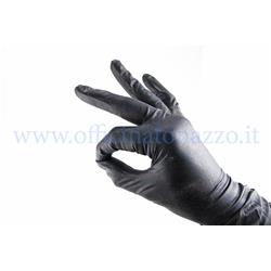 guantes gruesos de nitrilo - Tamaño M (conf.) 50 pz